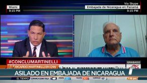 Expresidente Martinelli reitera violación de sus derechos en entrevista a CNN