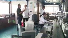 Equipo de Telemetro Reporta a bordo del Cosco Shipping Panama Equipo de Telemetro Reporta a bordo del Cosco Shipping Panama