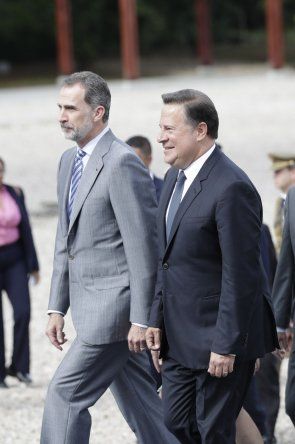 Rey Felipe VI visita Panamá Viejo