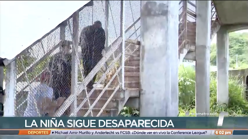Menor desaparecida