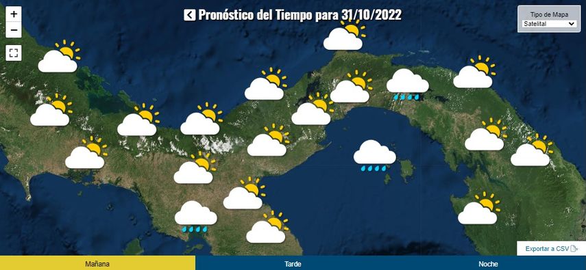 El clima cheap de mañana