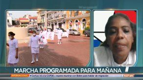 Enfermeras reiteran llamado a marcha hacia la Presidencia este miércoles