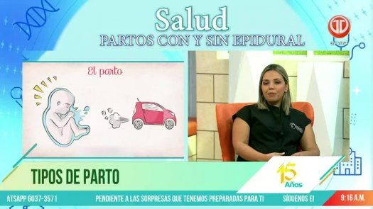 Tipos de parto: Con o sin epidural