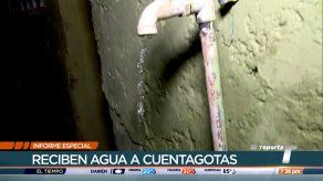 Vivir con el agua a cuentagotas