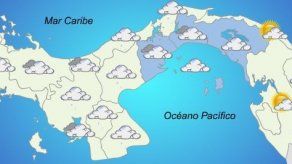Pronóstico de lluvias hasta el mediodía en Colón y Chiriquí