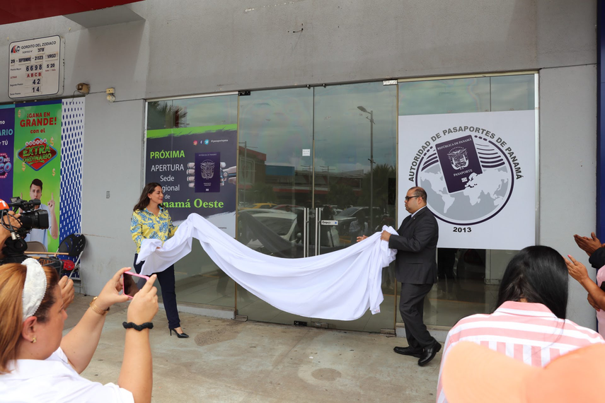 Autoridad de Pasaportes abre sede regional en Panamá Oeste