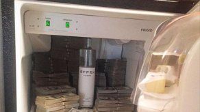 50 Cent bromea sobre su bancarrota mostrando fajos de billetes en su nevera