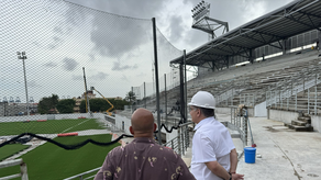 Ministro Juan Carlos Orillac inspecciona avances en Colón.