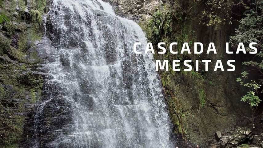 La Cascada Las Mesitas es una de las caídas de agua más conocidas de Olá.