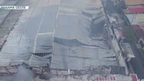 Incendio en supermercado de Vista Alegre, Arraiján.