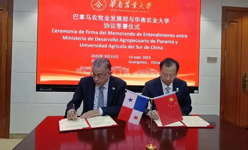 Panamá y Universidad de China firman Memorando&nbsp;
