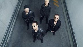 U2 recibe a los Clinton