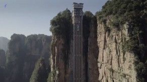El mayor ascensor del mundo está en China