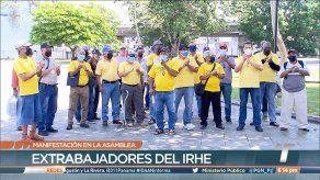Extrabajadores del IRHE exigen pago de liquidaciones; quieren reunirse con presidente de la AN