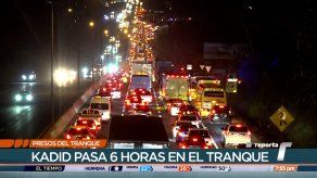 Presos en el tranque