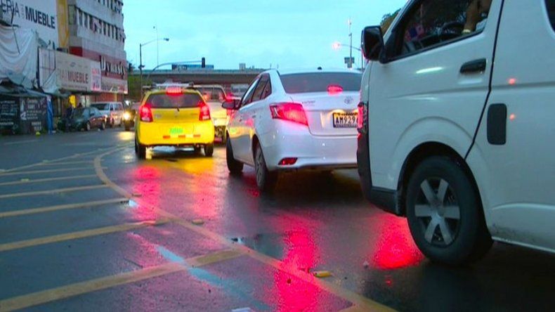 Falta de precaución duplica las colisiones durante lluvias
