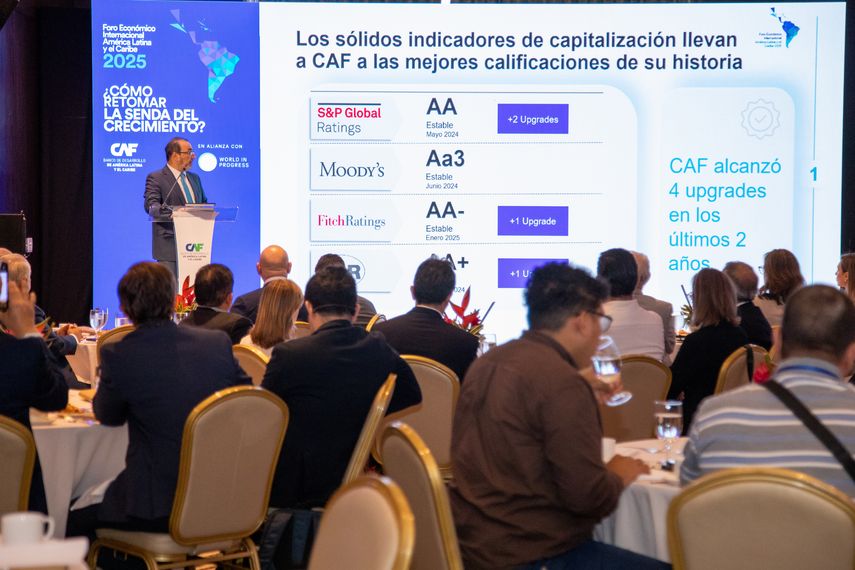 Presidente ejecutivo de CAF, Sergio Díaz-Granados Guida, compartió detalles del Foro Presidente ejecutivo de CAF, Sergio Díaz-Granados Guida, compartió detalles del Foro