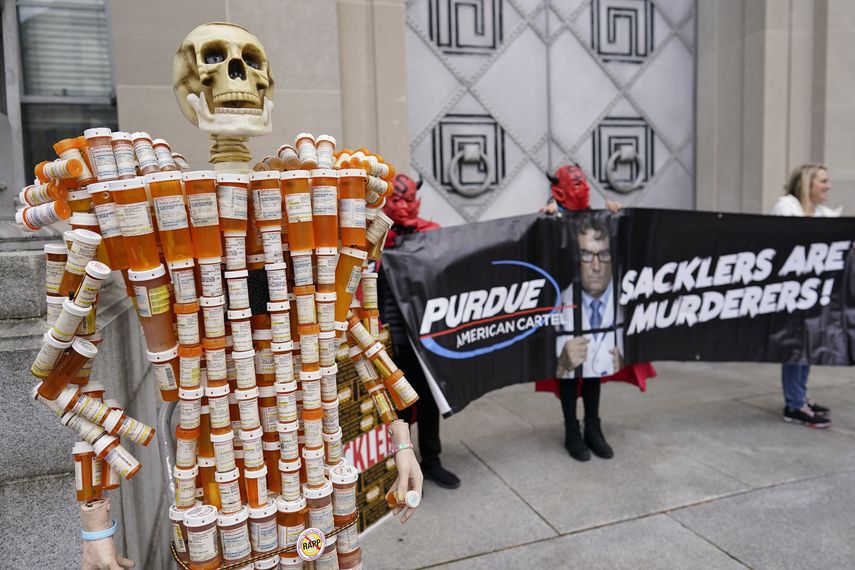 La inusual audiencia les dio lo que había deseado por años: la oportunidad de confrontar a los miembros de la familia Sackler que son dueños de Purdue Pharma.
