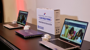 MEDUCA distribuye laptops con inteligencia artificial a docentes.