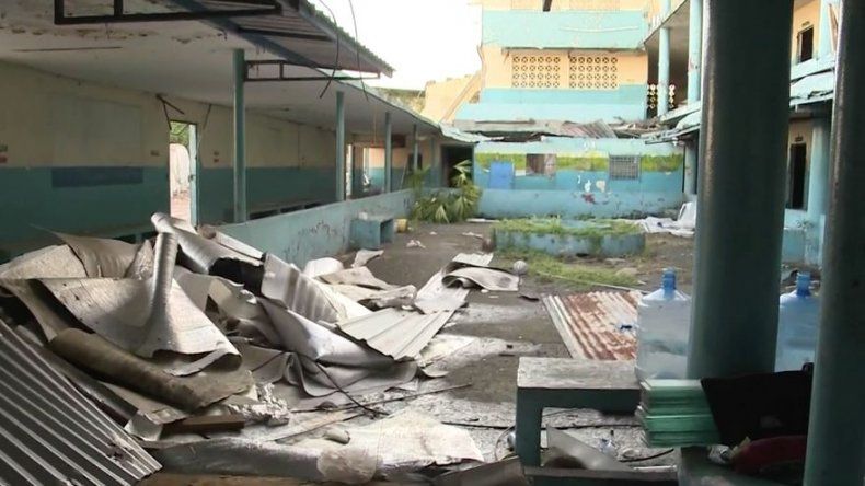 Avanzan trabajos de demolición de Escuela Ernesto T. Lefevre