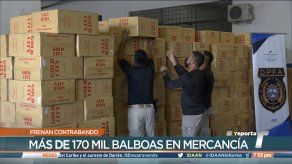 Descubren gran cargamento de contrabando de cajas de cigarrillos en Chilibre