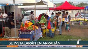 Feria de productos en Arraiján se realizará semanalmente