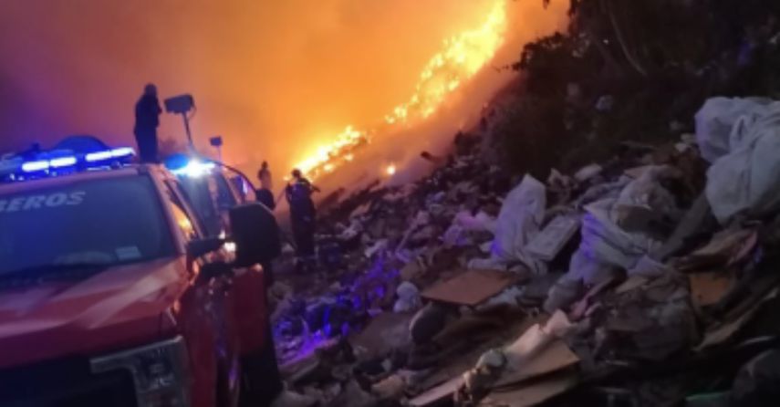 Humo tóxico en Chepo