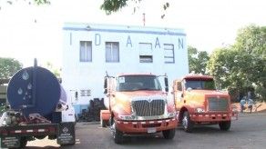 Parita sin agua debido a bajo caudal del río