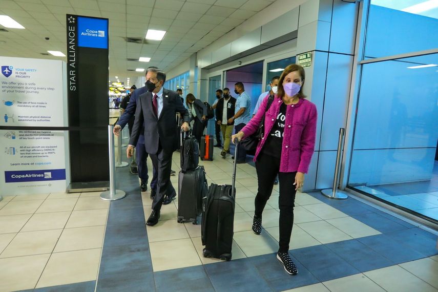 A esta cumbre mundial Cortizo acude acompañado por la primera dama