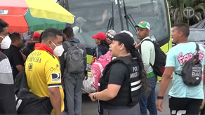 Costa Rica habilita albergue para migrantes irregulares.