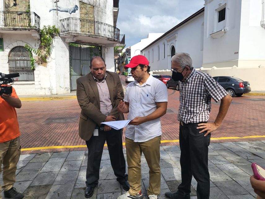 Dirigentes del Movimiento Consulta Ciudadana.