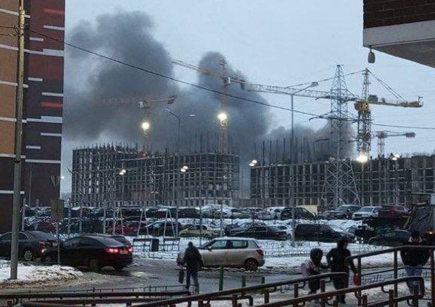 Las autoridades atribuyeron el desastre a un cortocircuito en un día de intensas lluvias en Moscú.