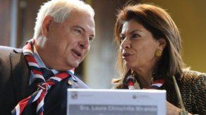 Chinchilla y Martinelli analizan seguridad e infraestructura