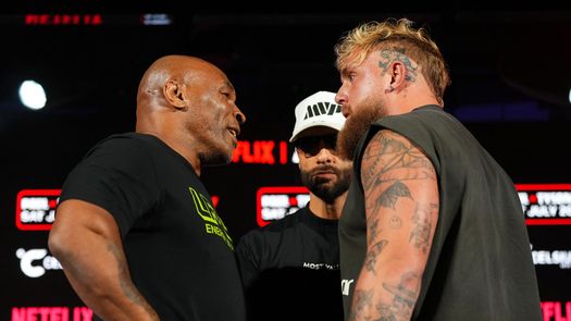 Mike Tyson vs. Jake Paul.