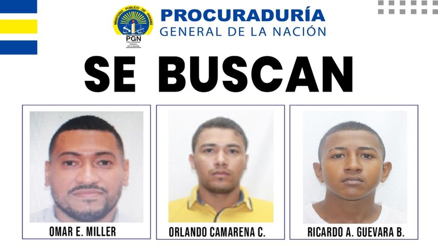 El Ministerio Público infroma sobre la busqueda de estas tres personas vinculadas a homicidio.&nbsp;