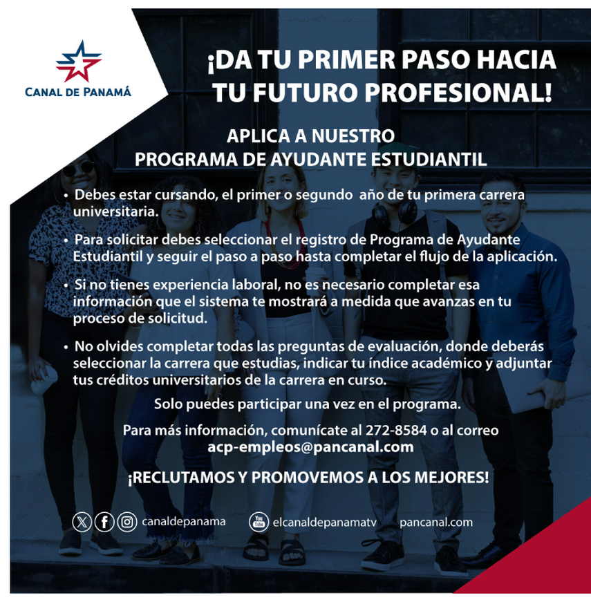 Datos para aplicar al programa de la ACP. Datos para aplicar al programa de la ACP.