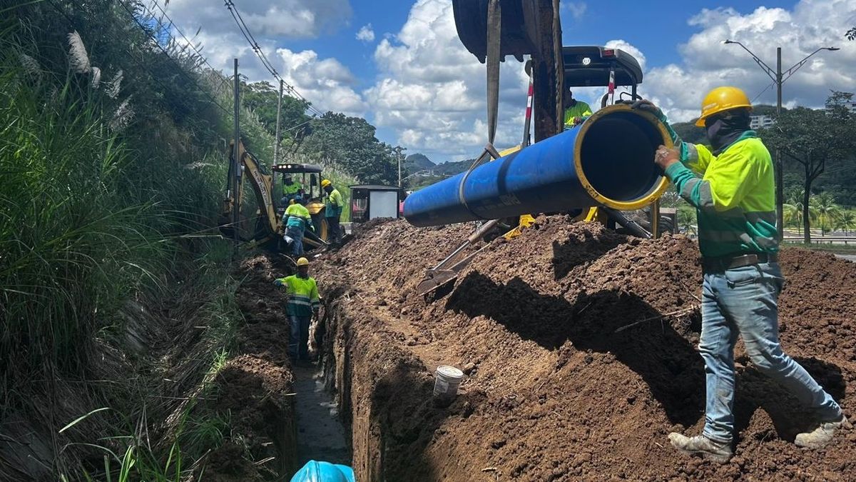 IDAAN instala nuevas tuberías IDAAN instala nuevas tuberías
