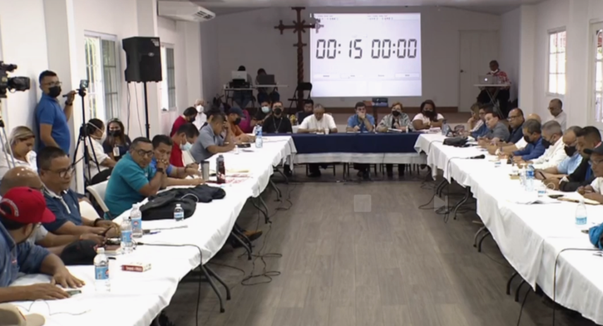 Mesa única de diálogo en Penonomé.