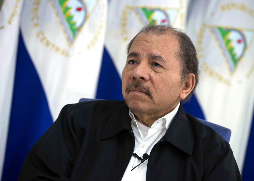 El presidente de Nicaragua