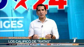 Roux cuestiona aprobación de reformas electorales