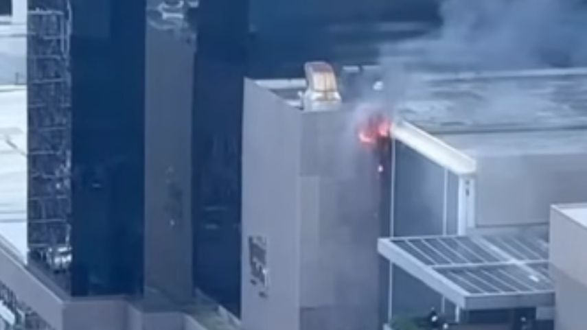 ¡Alerta! Se reporta un incendio en el centro comercial Soho Mall