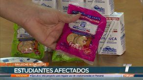 Galletas y leches no han sido entregadas en escuelas; ya transcurrió un trimestre de clases