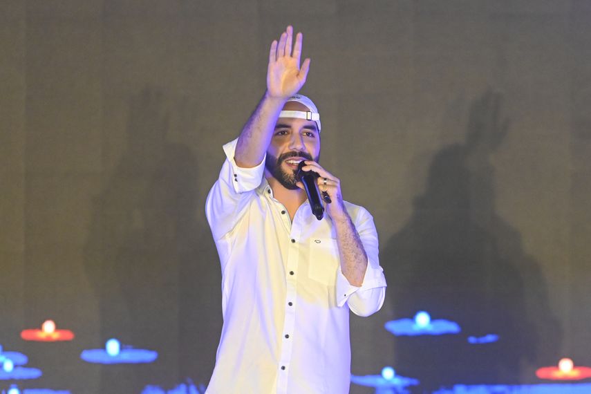 El presidente de El Salvador