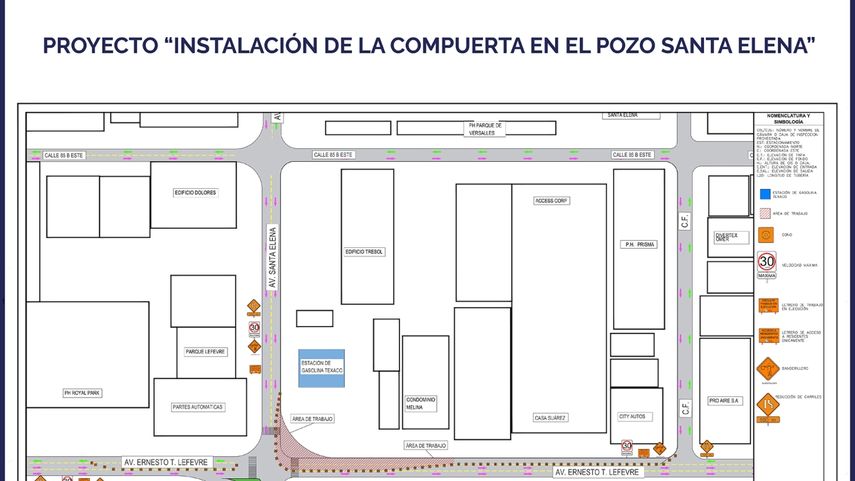 Programa de Saneamiento de Panamá anuncia cierre parcial para esta semana