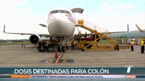 Llega a Panamá el decimoséptimo lote de vacunas de Pfizer