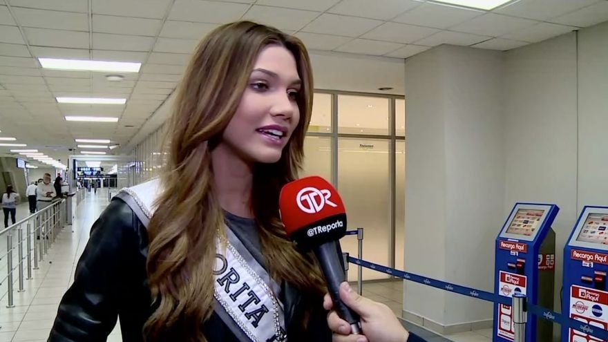 Keity Drennan llega a Panamá agradecida por el apoyo en el Miss Universo