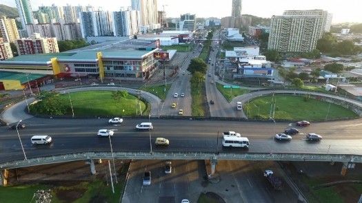 Tumba Muerto, rotonda hacia Puente Centenario