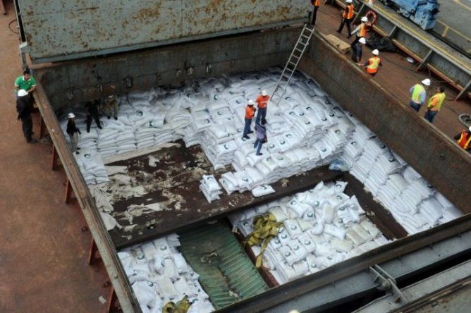 Panamá detecta material bélico no declarado