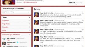 Chávez celebra dos años en red social Twitter