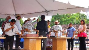 Sorteo de la Lotería Nacional de Beneficencia.